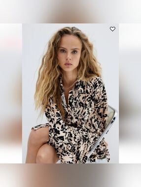 H&M Oversized Mini Shirt Dress
